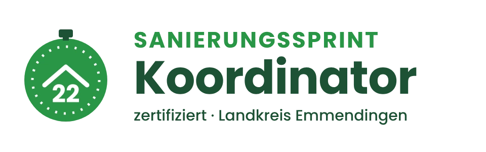 Siegel zertifizierter Sanierungssprint-Koordinator